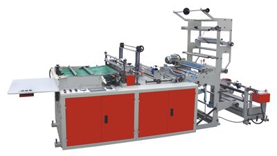 Műanyag italpohár hordtáska készítő gép